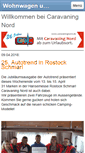 Mobile Screenshot of caravaningnord.de